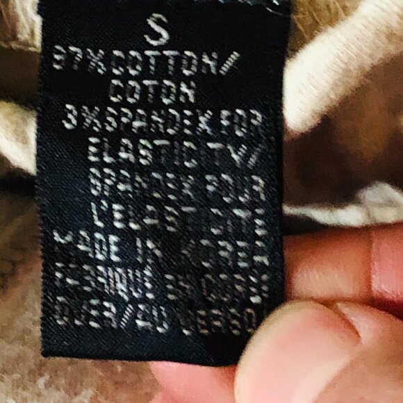 Dana b & karen long skirt cotton blend draw string elastic waist small READ - Picture 7 of 7